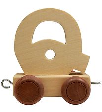Bino Toys Alphabet Train - Wood - 5 cm - Q