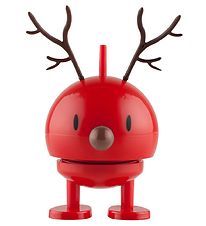 Hoptimist Baby Bumble hreindýr - Elding - 10 cm - Rautt