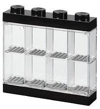 LEGO® Storage Minifigure Display - 8 Rum - 19 cm - Black