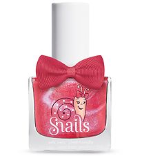 Snails Nail Polish - Disco Girl - Pink w. Glitter