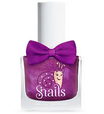 Snails Nail Polish - Raspberry Pie - Fuchsia w. Glitter