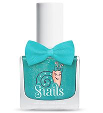 Snails Nail Polish - Splash Lagoon - Aqua w. Glitter