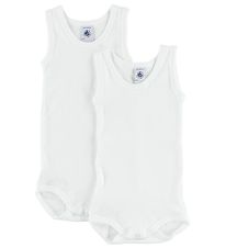 Petit Bateau Samfella - 2 Pakki - U/Æ - Hvítur