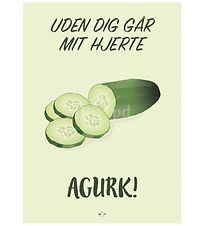 Hipd Poster - A4 - Cucumber