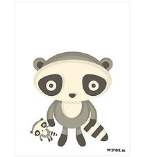 W:form Poster - 30x40 - Raccoon