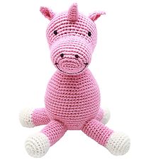 NatureZoo Soft Toy - 18 cm - Miss Unicorn - Pink