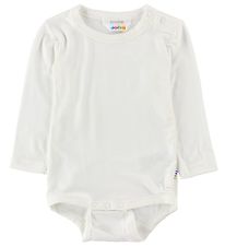 Joha Bodysuit L/S - Bamboo - White