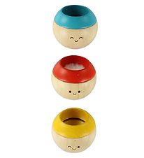 PlanToys Sinneskulor - 3 st. - Röd/Gul/Blå