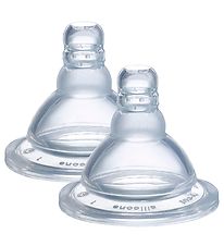 Sophie la Girafe Mii Flasknappar - 2-pack - Välling - Silikon