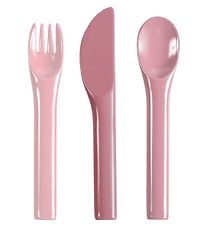 Sebra Cutlery - 3 pcs - Rose