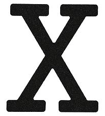 Thats Mine Letter - X - Black Glitter