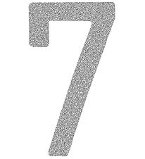 Thats Mine Numbers - 7 - Silver Glitter