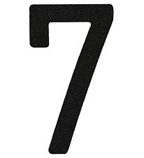 Thats Mine Numbers - 7 - Black Glitter