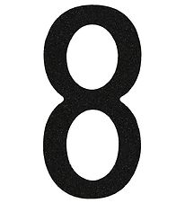Thats Mine Numbers - 8 - Black Glitter