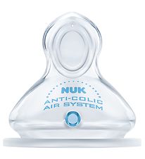 Nuk Baby Bottle Nipples - 2-Pack - First Choice - Small - Silico