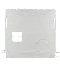 Loullou Puppenhaus für Spielbogen - Grau/Elfenbein