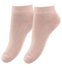Fuzzies Ankle Socks - 2-Pack - Powder