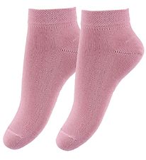 Fuzzies Sneaker-socken - 2-Pack - Pink
