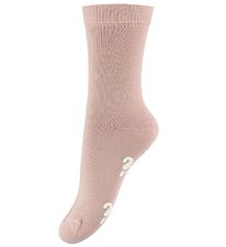 Fuzzies Socks w. Non-Slip - Powder