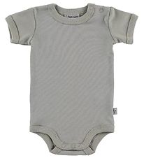 Fuzzies Bodysuit S/S - Grey