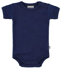 Fuzzies Bodysuit S/S - Navy