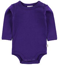 Fuzzies Bodysuit L/S - Purple