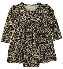 MarMar Bodysuit w. Skirt - Brown Leopard