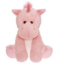 Teddykompaniet Gosedjur - Stor Enhörning - 36 cm - Rosa