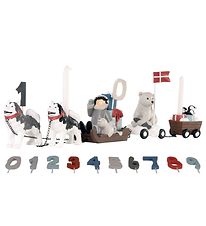 Kids by Friis Afmælislest - 45 cm - Hundasleði