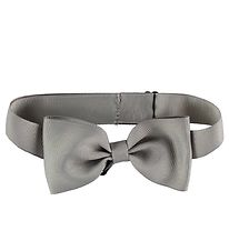 Bows By Str Bow Tie - Grosgrain - Grey w. Structure