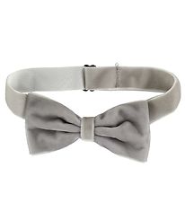 Bows By Str Bow Tie - Velvet - Grey