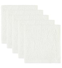 Oopsy Washcloths - 5-Pack - White