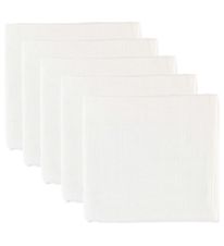 Oopsy Muslin Cloths - 5-Pack - 70x70 - White