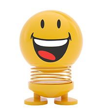 Hoptimist Baby Smiley Joy - 8 cm - Gult