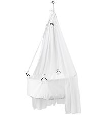 Leander Canopy - Crib - White