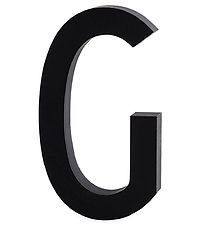 Design Letters AI Letter - G - Black