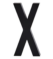 Design Letters Alu Letter - X - Black