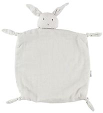 Liewood Comfort Blanket - 35x35 - Agnete - Grey Melange w. Rabbi