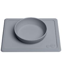 EzPz Happy Mini Bowl - Silicone - Grey