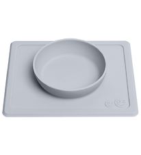 EzPz Happy Mini Bowl - Silikon - Graublau