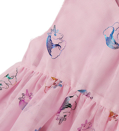 Name It Dress - NmfVabos - Corsage w. Unicorns