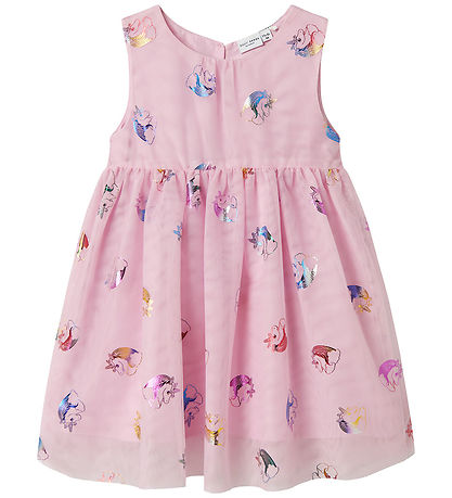 Name It Dress - NmfVabos - Corsage w. Unicorns