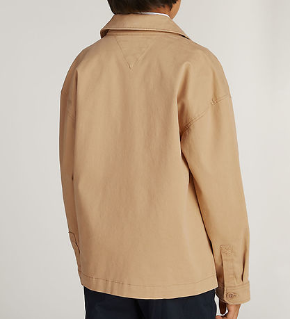 Tommy Hilfiger Hemd - Utility-Overshirt - Classic+ Khaki