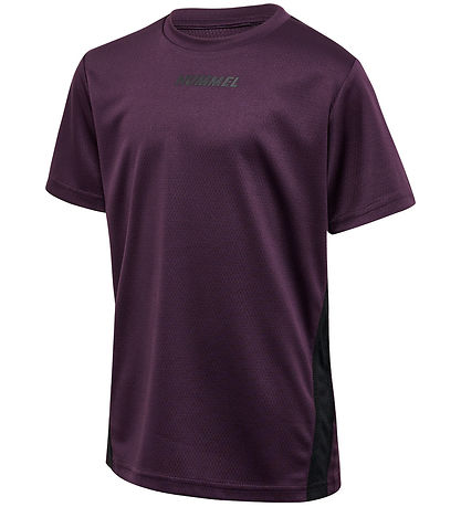 Hummel Stuttermabolur - HmlMulti - Plum Fullkomið