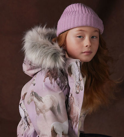 Molo Beanie - Viscose/Nylon - Karli - Dusty Mauve