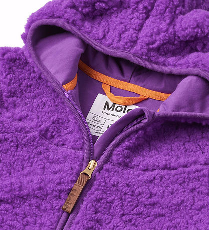 Molo Flísjakki - Teddy - Ummi - Hlýtt Purple