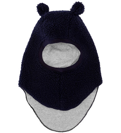 Molo Balaclava - Teddy Fleece - Kay - 2-layer - Dark Night