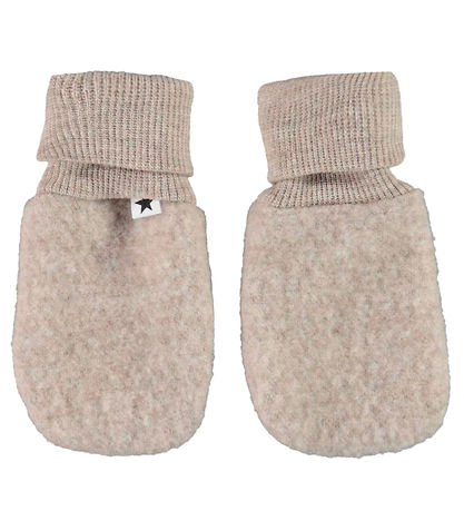 Molo Mittens - Wool - Ufo - Moon Sand