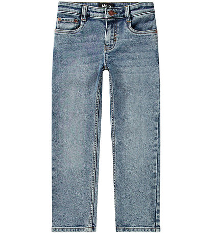 Molo Trousers - Aksel - Worn Denim