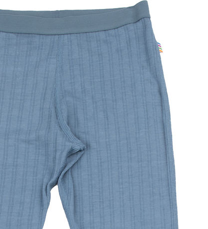 Joha Leggings - Wool/Silk - Blue